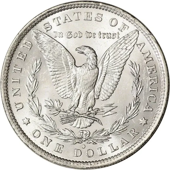 1881 O US Morgan Silver Dollar $1 - BU #2