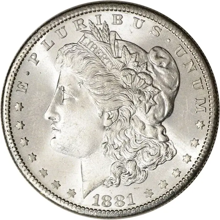 1881 S US Morgan Silver Dollar $1 - BU - Roll of 20 #2