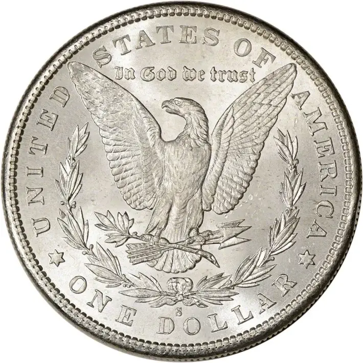 1881 S US Morgan Silver Dollar $1 - BU - Roll of 20 #3