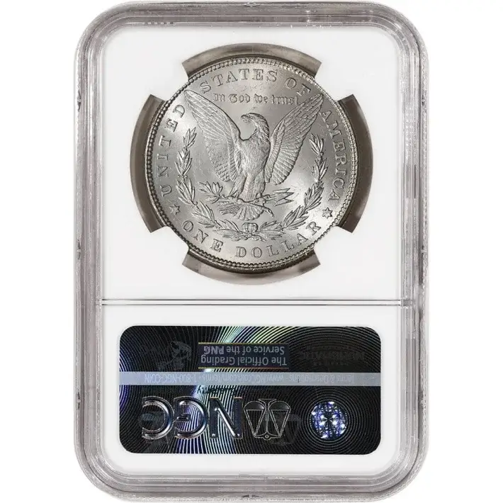 1883 US Morgan Silver Dollar $1 - NGC Brilliant Uncirculated #4