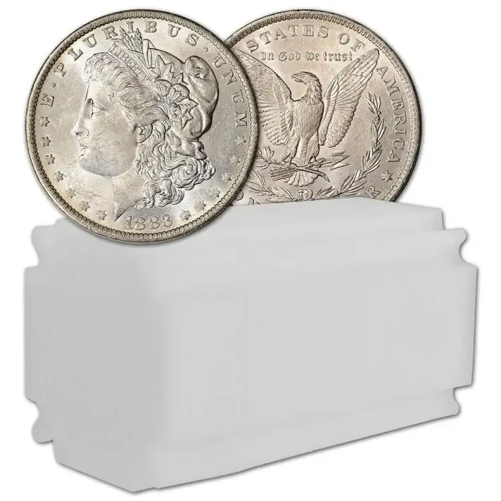 1883 O US Morgan Silver Dollar $1 - BU - Roll of 20 #1