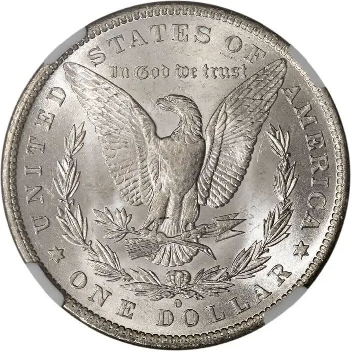 1883 O S US Morgan Silver Dollar $1 - NGC MS65 #3