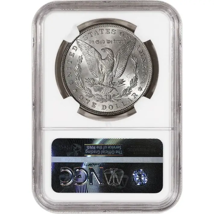 1884 US Morgan Silver Dollar $1 - NGC Brilliant Uncirculated #2