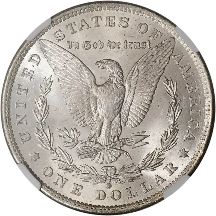 1884 O US Morgan Silver Dollar $1 - NGC MS65 #4