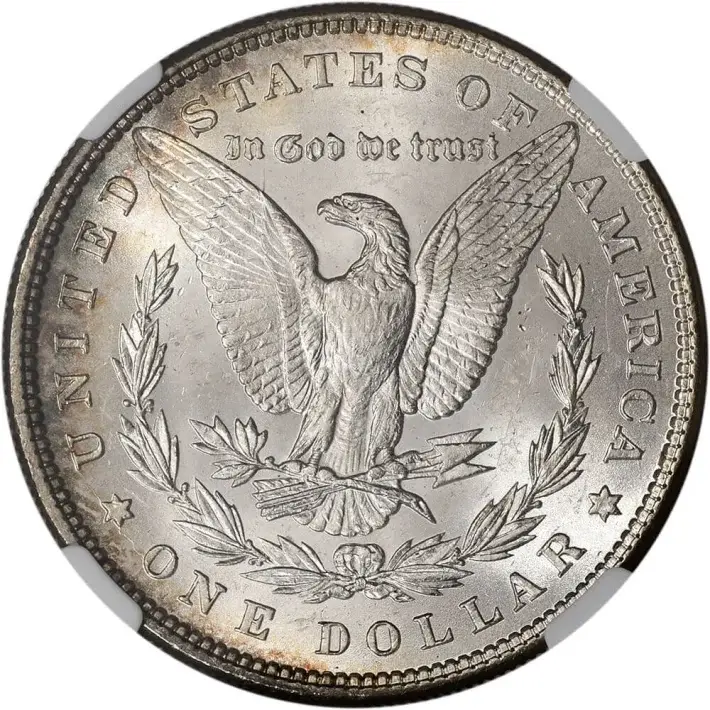 1885 US Morgan Silver Dollar $1 - NGC MS63 #2