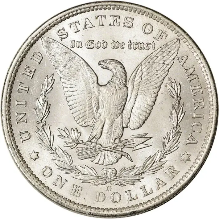 1885 O US Morgan Silver Dollar $1 - BU #2