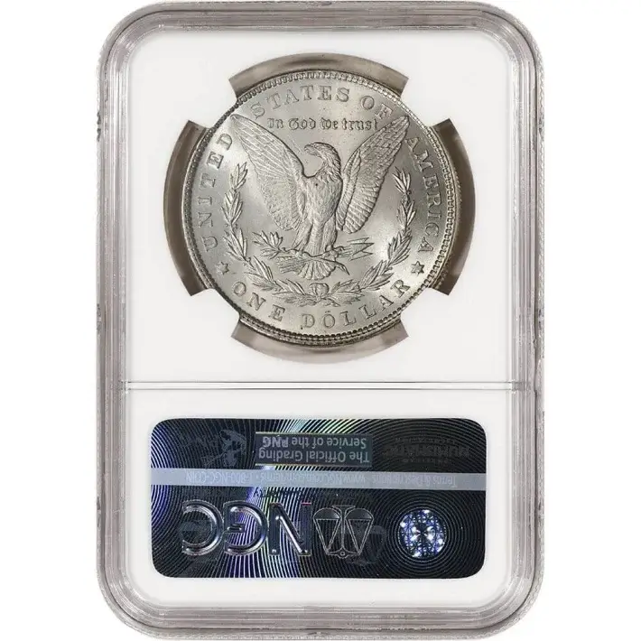 1898 US Morgan Silver Dollar $1 - NGC MS63 #4