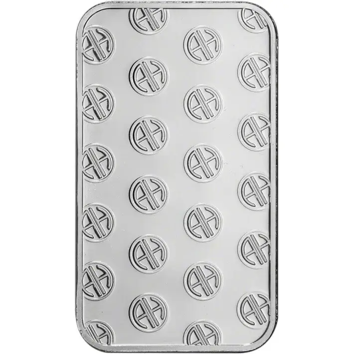 1 oz. Platinum Bar - Argor Heraeus - 999.5 Fine in Assay #3