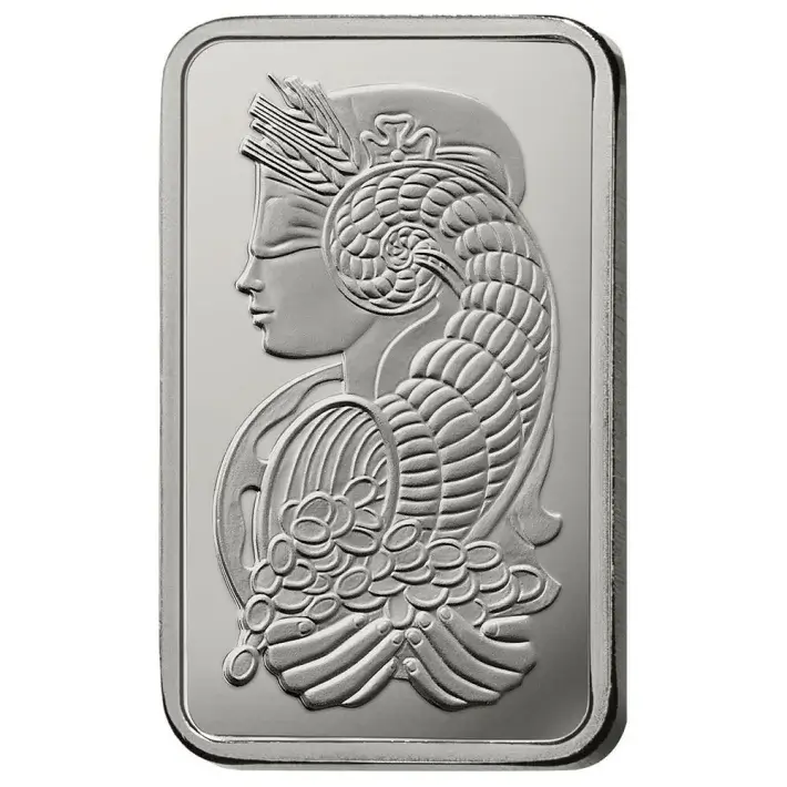 1 oz. Platinum Bar - PAMP Suisse - Fortuna - 999.5 Fine in Sealed Assay #3