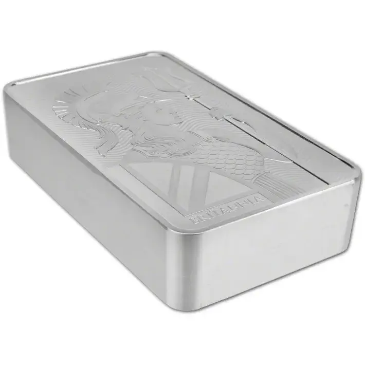 100 oz Silver Bar - Royal Mint Britannia - .999 Fine #3