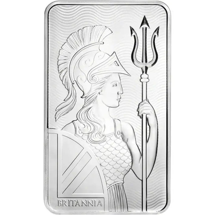 100 oz Silver Bar - Royal Mint Britannia - .999 Fine #1