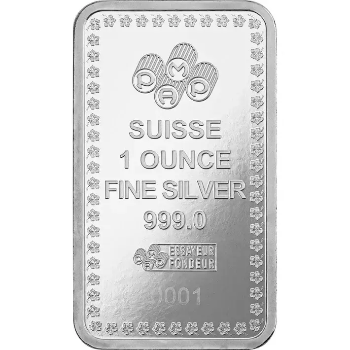 1 oz Silver Bar PAMP Suisse 2024 Diwali Lakshmi Festival of Lights 999.9 Assay #4