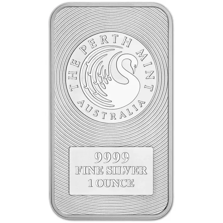 TWENTY (20) 1 oz Silver Bar - Perth Mint Kangaroo .9999 Fine in Plastic Tube #4