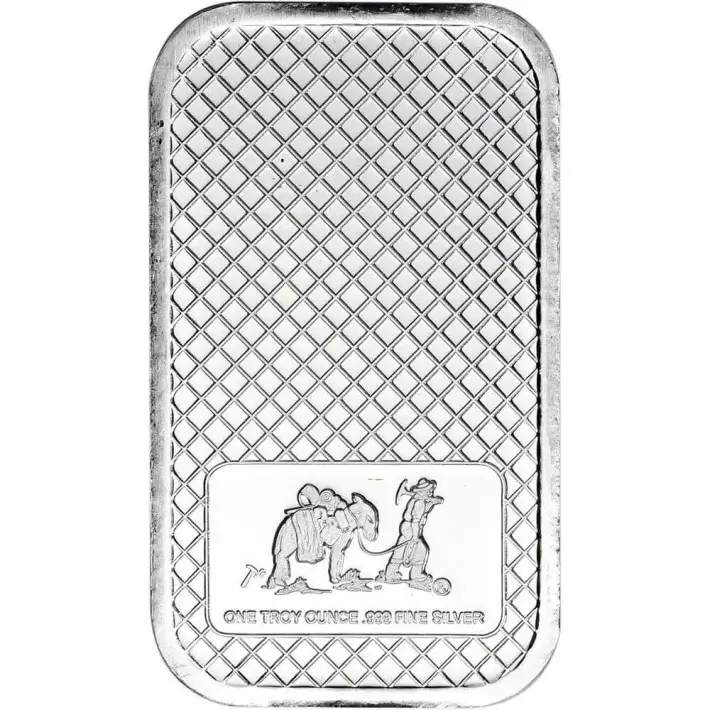 TWENTY 1 oz. SilverTowne Silver Bar - Bald Eagle Design - 999 Fine #2