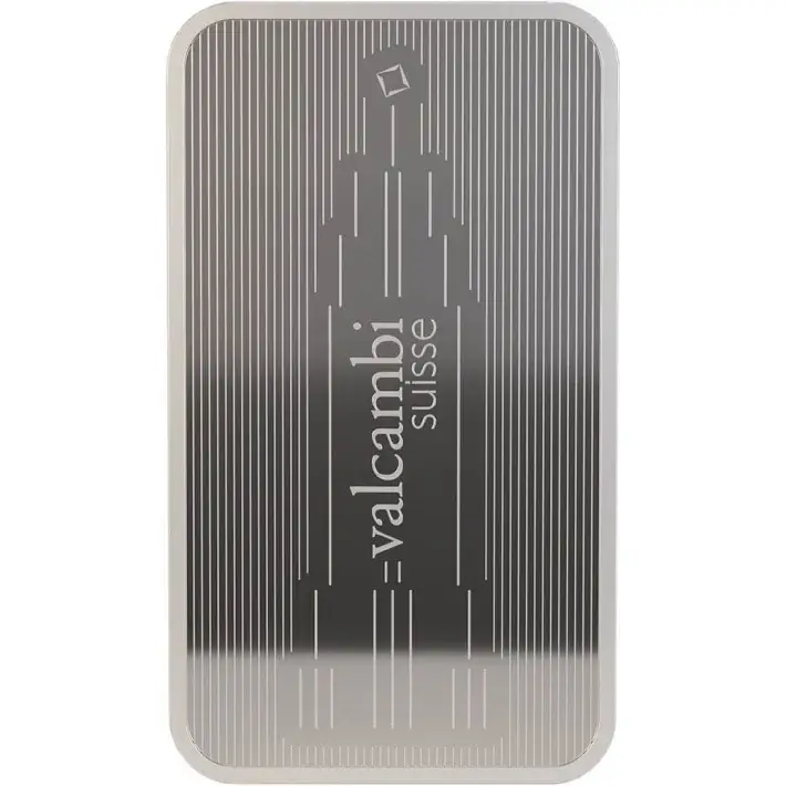 1 oz Silver Bar Valcambi Suisse Skyline .999 Fine in Sealed Assay Card #4