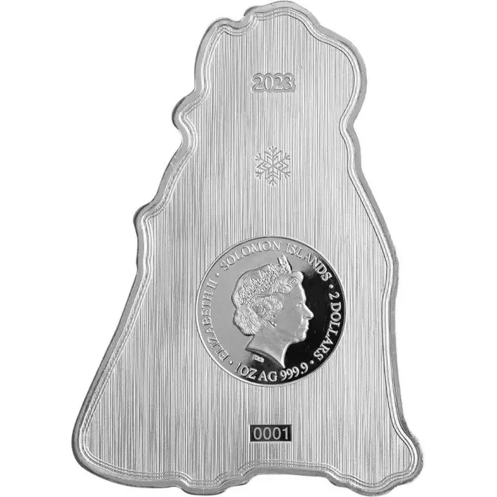 1 oz PAMP Suisse Silver Nutcracker Mouse King Colored Coin $2 in Gift Box #5