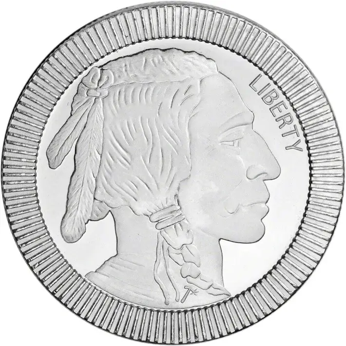 TWENTY (20) 1 oz Silver Round SilverTowne Buffalo Stackable .999 #3