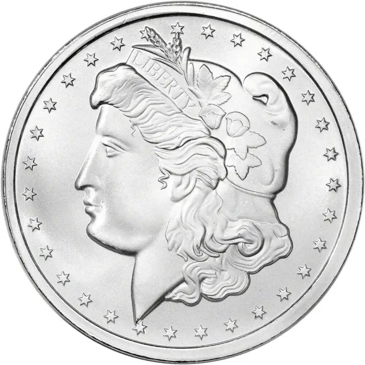 1 oz Silver Round CNT Morgan Design .9999 Fine #1