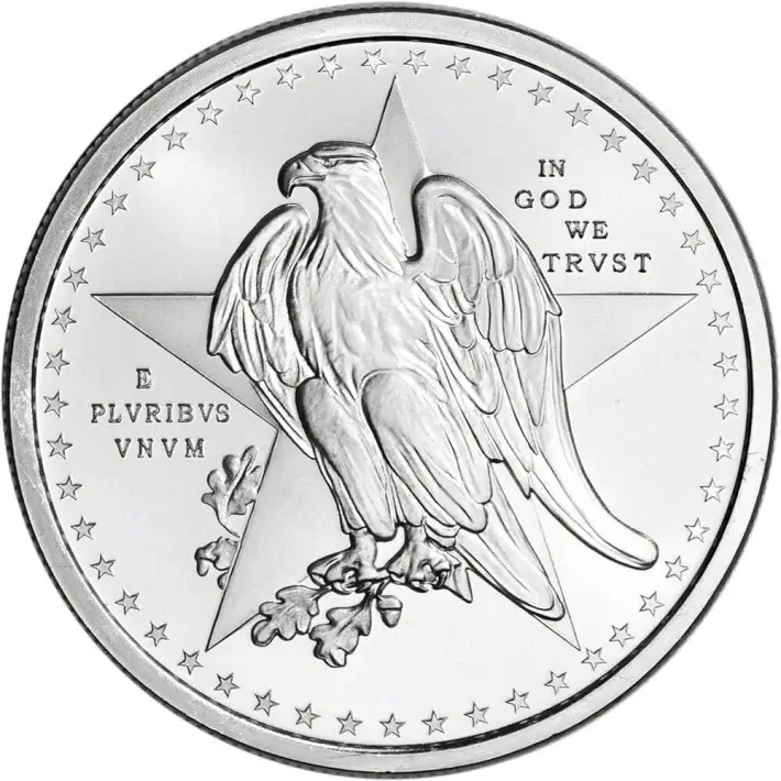 TEN (10) 1 oz Golden State Mint Silver Round Texas Commemorative .999 Fine #2