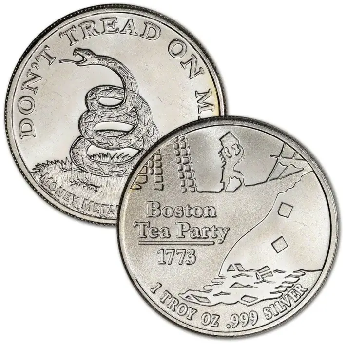 1 oz. Silver Round - Random Brand - Secondary Market - .999 Fine (Tube of 20) #3