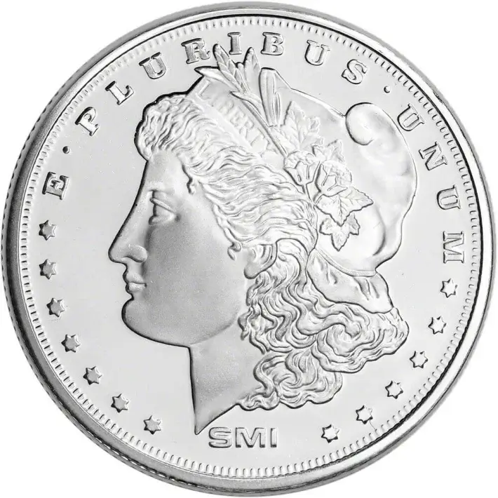 TEN (10) 1 oz. Silver Round - Sunshine Morgan - .999 Fine #2