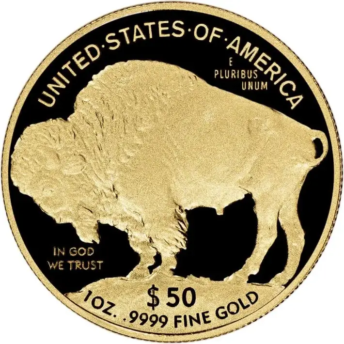 2014 W American Gold Buffalo Proof 1 oz $50 in OGP #2