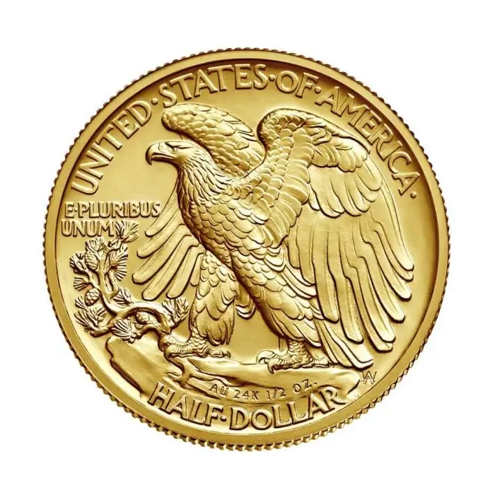 2016-W US Gold Walking Liberty Half Dollar Centennial (1/2 oz) 50C #4