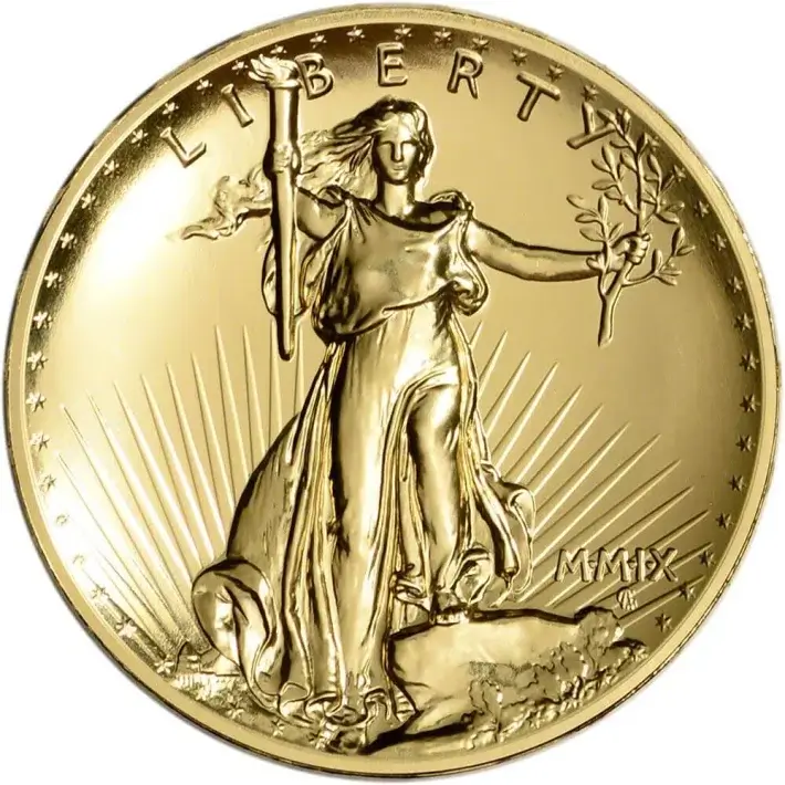 2009 US Gold $20 Ultra High Relief Double Eagle #4