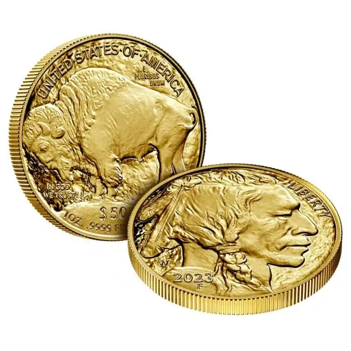 2023 W American Gold Buffalo Proof 1 oz $50 in OGP #3