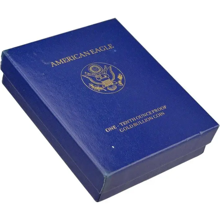 American Gold Eagle Proof 1/10 oz $5 - Coin in OGP - Random Date #2