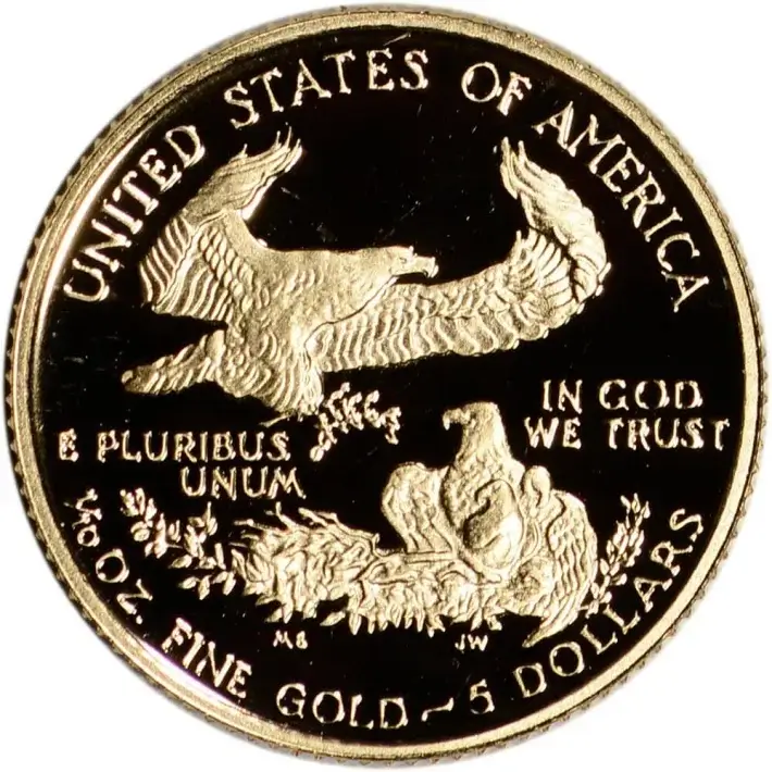 American Gold Eagle Proof 1/10 oz $5 - Coin in Capsule - Random Date #2