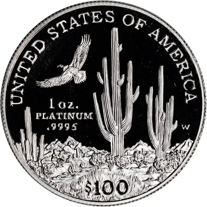 American Platinum Eagle Proof 1 oz $100 - Coin in Capsule - Random Date #2