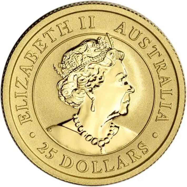 Australia Gold Australian Wildlife 1/4 oz $25 - BU - Random Date #2