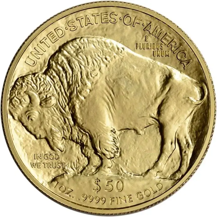 American Gold Buffalo 1 oz $50 - BU - Random Date - Mint Tube of 20 #2