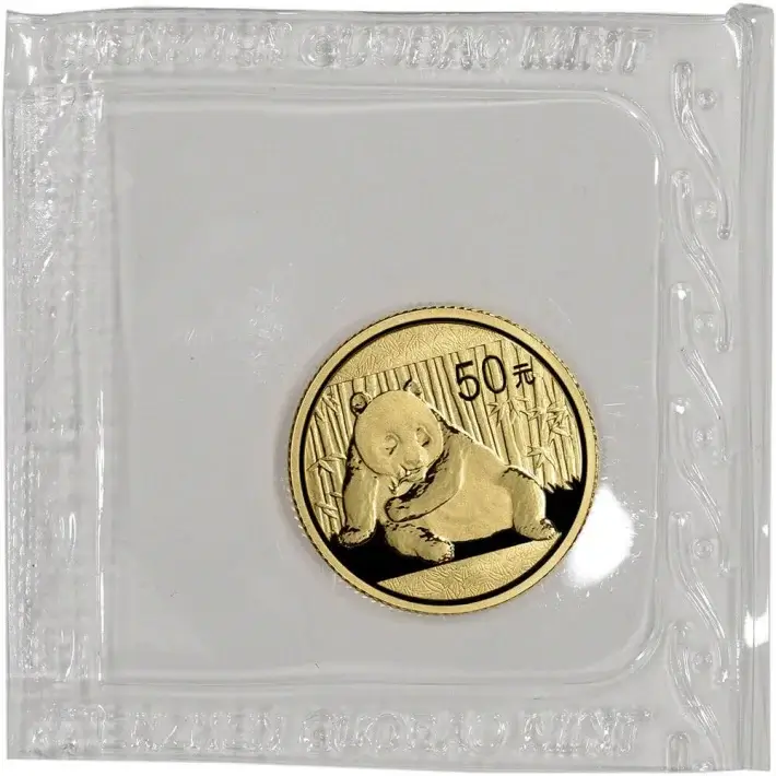 China Gold Panda 1/10 oz - BU - Mint Sealed - Random Date #1