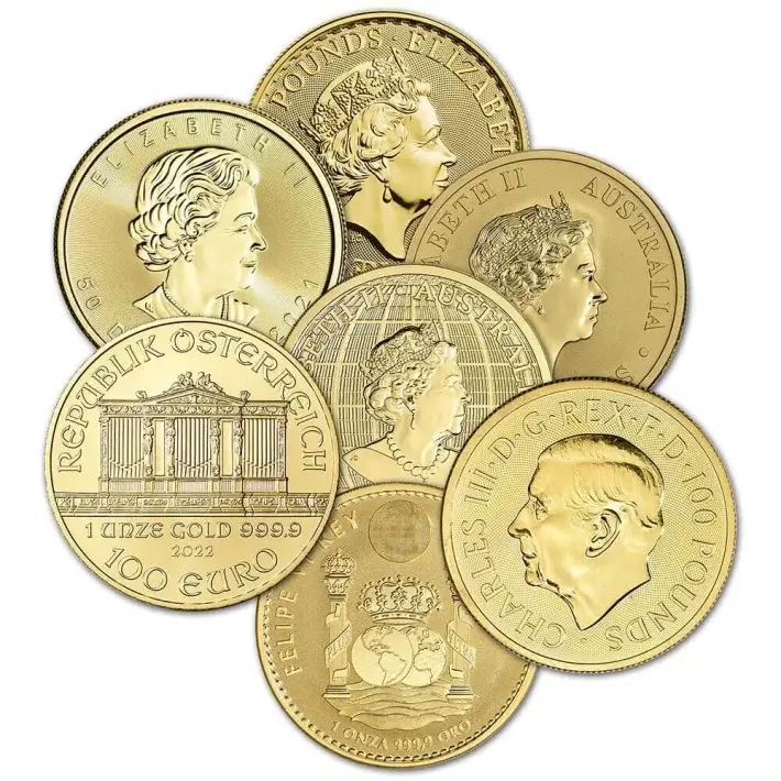 1 oz Gold Coin .9999 Fine - Random Brand - Secondary Market #2