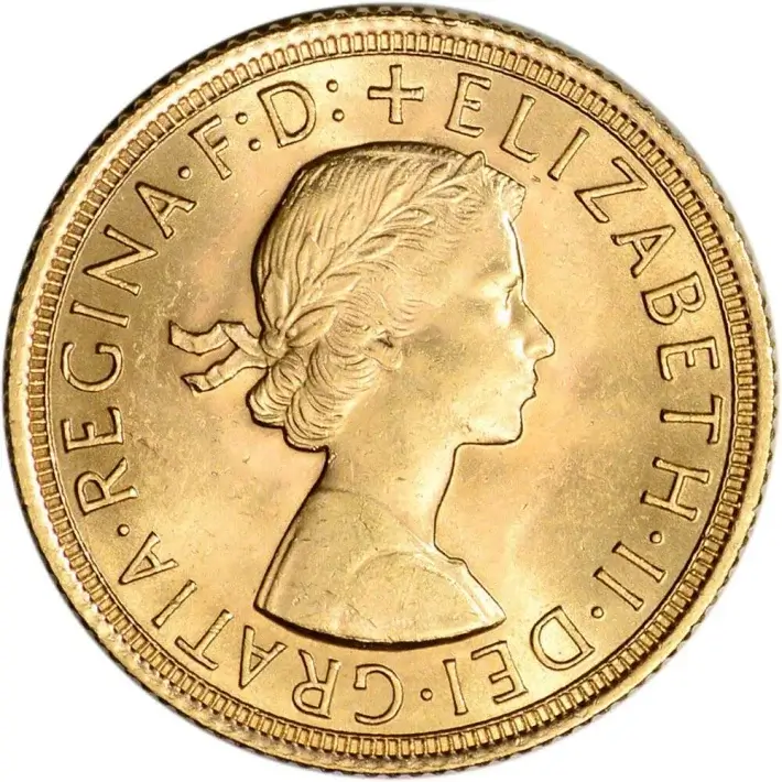 Great Britain Gold Sovereign (.2354 oz) - Elizabeth II Laureate BU - Random Date #1