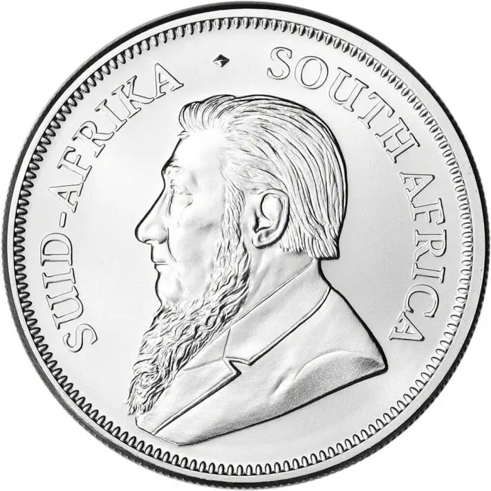 South Africa Silver Krugerrand 1 oz 1 Rand - Random Date - BU Tube of 20 Coins #3