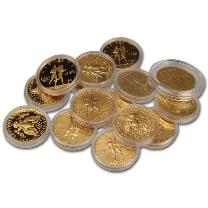 US Gold $10 Commemorative Coins (.48375 oz) - Random Date #1