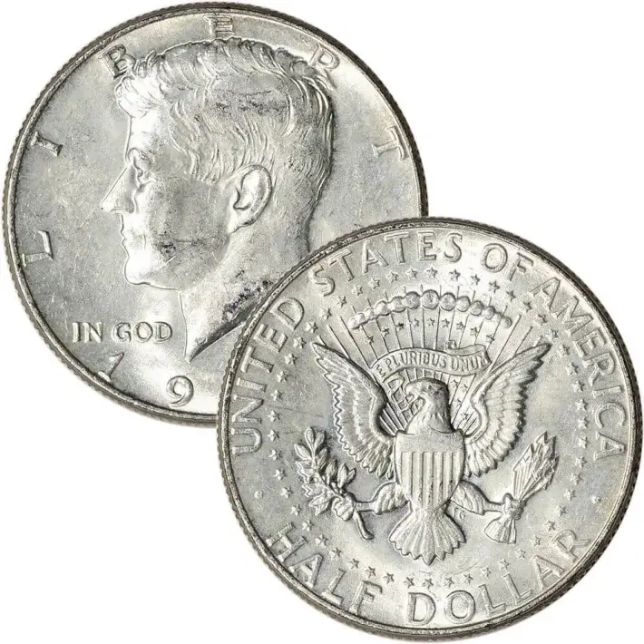40% Silver Kennedy Half Dollars - Roll of 20 - $10 Face Value #3