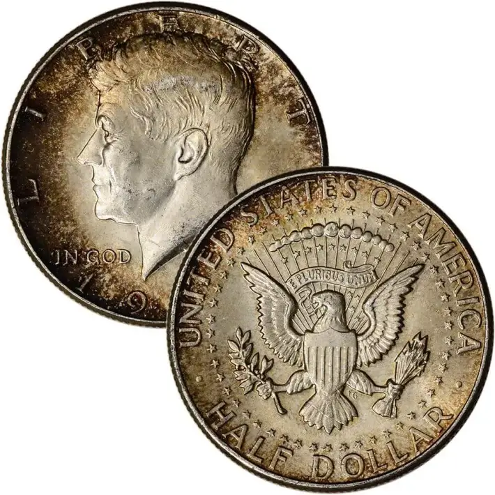 90% Silver 1964 Kennedy Half Dollars - Roll of 20 - $10 Face Value #3