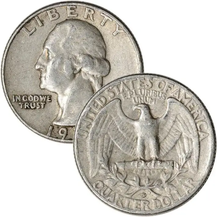 90% Silver Quarters - Roll of 40 - $10 Face Value #2