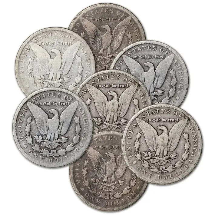 US Morgan Silver Dollar - Roll of 20 coins - Cull - Pre 1921 Random Date #3