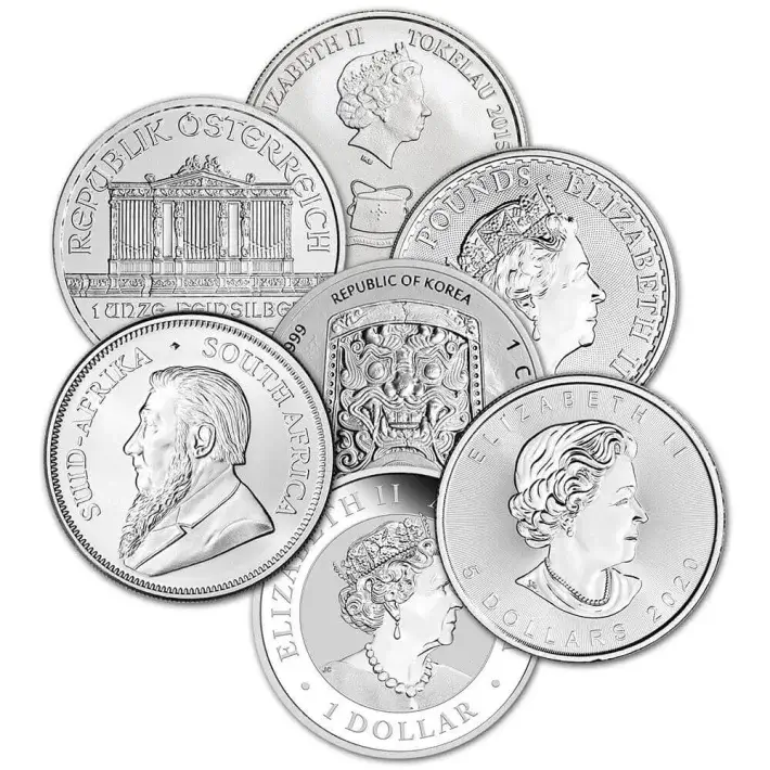 1 oz Silver Coin - Random Sovereign Mint - Secondary Market #2