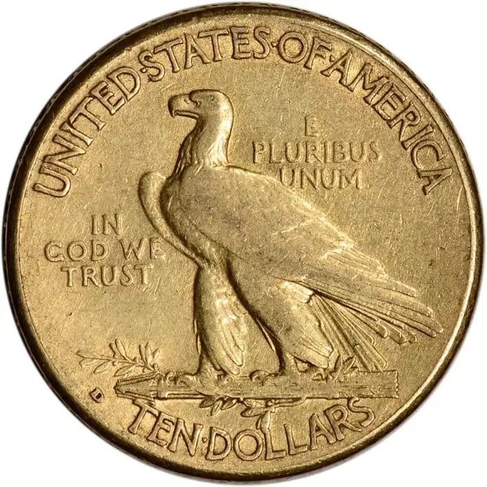 US Gold $10 Indian Head Eagle - VF Condition - Random Date #2