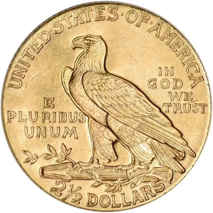 US Gold $2.50 Indian Head Quarter Eagle - PCGS MS63 - Random Date and Label #2