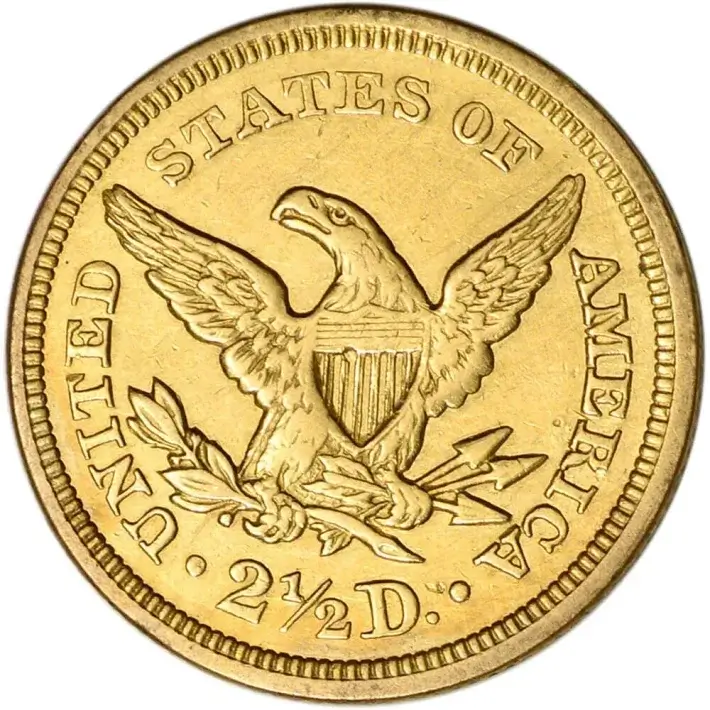 US Gold $2.50 Liberty Head Quarter Eagle - XF - Random Date #2