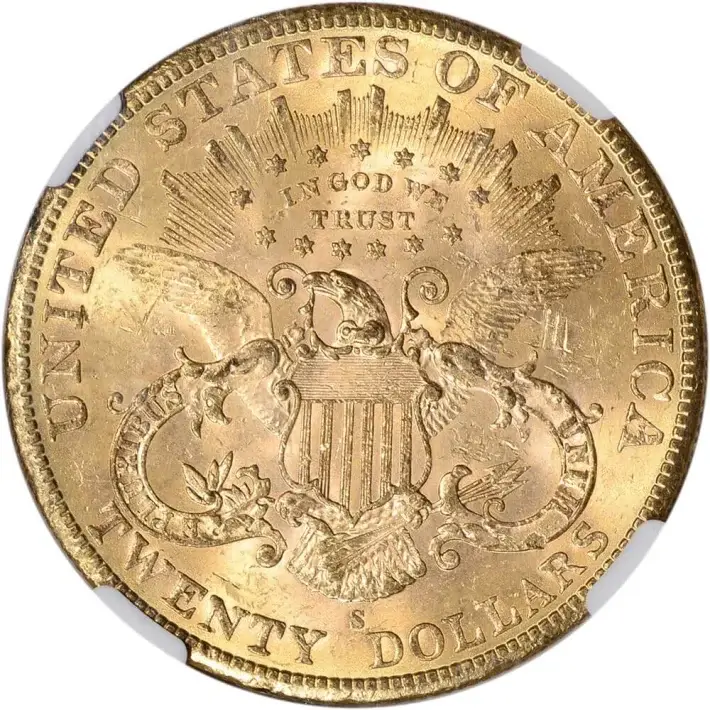 US Gold $20 Liberty Head Double Eagle - NGC MS61 - Random Date #2