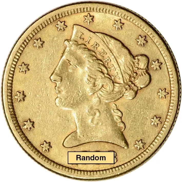 US Gold $5 Liberty Head Half Eagle - Jewelry Grade - Random Date #1