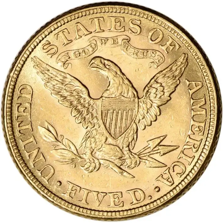US Gold $5 Liberty Head Eagle - NGC MS64 - Random Date and Label #3